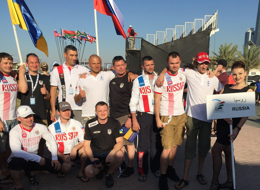 Ukraine and Russia Delegations